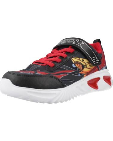 GEOX ZAPATILLAS NINO MODELO J ASSISTER BOY COLOR NEGRO C0054