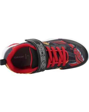 GEOX ZAPATILLAS NINO MODELO J ASSISTER BOY COLOR NEGRO C0054