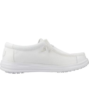 HEY DUDE ZAPATILLAS HOMBRE MODELO WALLY WORK CE COLOR BLANCO WHITE