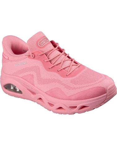 SKECHERS SLIP-INS UNO GLIDE-STEP AIR GLIDERS FREIZEITSCHUH DAMEN ROSA ROSA