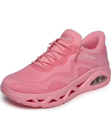 SKECHERS SLIP-INS UNO GLIDE-STEP AIR GLIDERS FREIZEITSCHUH DAMEN ROSA ROSA