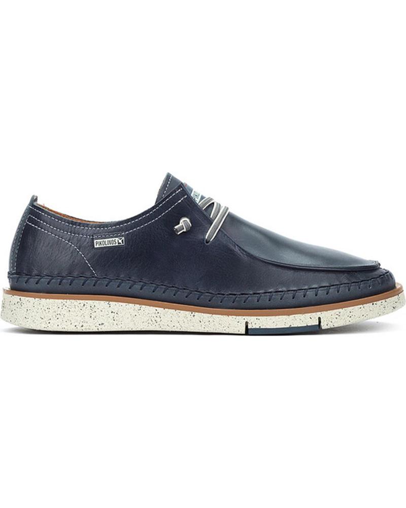 PIKOLINOS ZAPATO DE PIEL PARA HOMBRE M6L-4274C1 COLOR AZUL