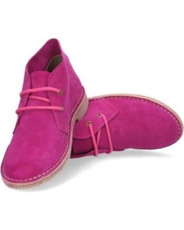 PUNTOSALAO BOTAS SAFARI PLANAS COMODAS COLOR LILA DB01 VARIOS COLORES