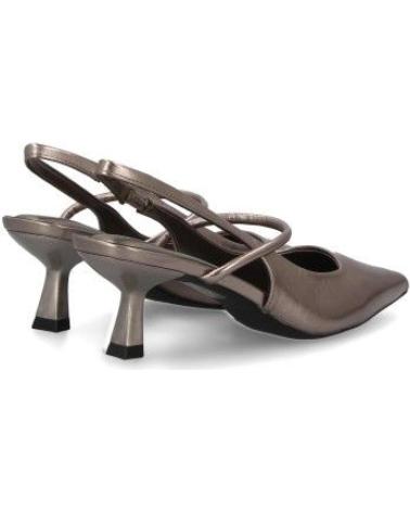 PUNTOSALAO ZAPATOS DE FIESTA TACON FINO BAJO DE MUJER COLOR PLOMO BS-54 VARIOS COLORES