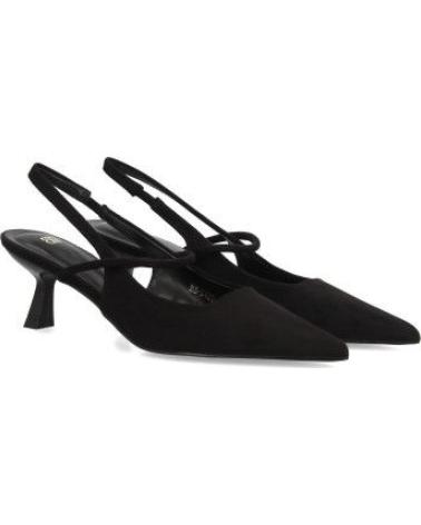 PUNTOSALAO ZAPATOS DE FIESTA TACON FINO BAJO DE MUJER COLOR NEGRO BS-54 VARIOS COLORES