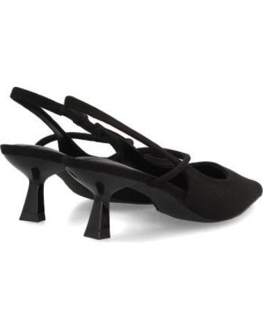 PUNTOSALAO ZAPATOS DE FIESTA TACON FINO BAJO DE MUJER COLOR NEGRO BS-54 VARIOS COLORES