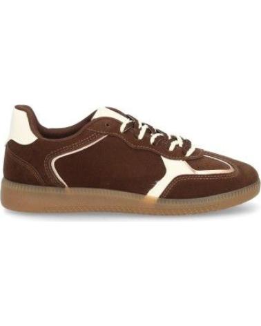 PUNTOSALAO DEPORTIVAS COMODAS DE MUJER COLOR MARRON CAFE AD-5670 VARIOS COLORES
