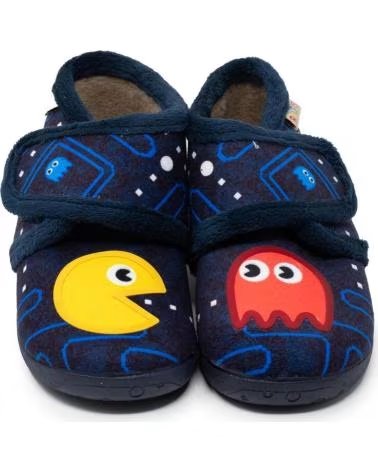 RALFIS BOTITA VELCRO PAC MAN MARINO AZUL