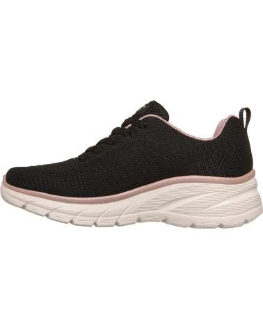 SKECHERS ZAPATILLAS DEPORTIVAS MUJER 150384 BKRG NEGRO