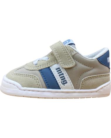 ZAPATILLAS DEPORTIVAS MTNG FREE 49060 NIÑOS VELCRO BEIGE