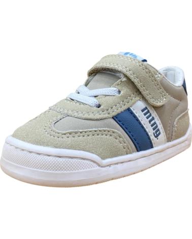 ZAPATILLAS DEPORTIVAS MTNG FREE 49060 NIÑOS VELCRO BEIGE