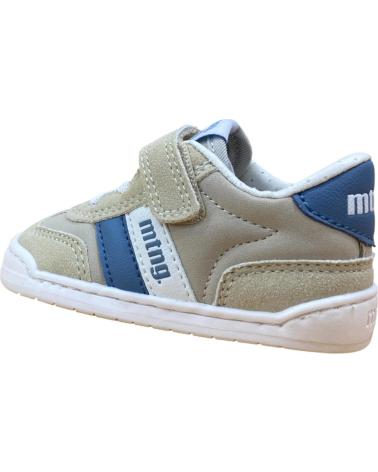 ZAPATILLAS DEPORTIVAS MTNG FREE 49060 NIÑOS VELCRO BEIGE