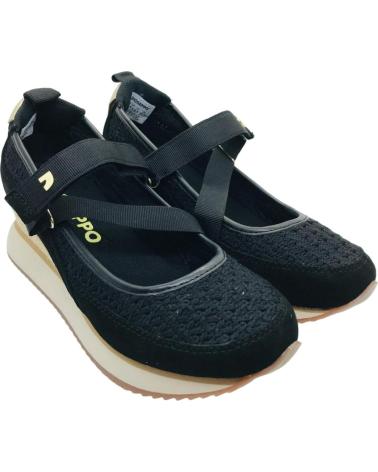 SANDALIA DEPORTIVA CERRADA GIOSEPPO LIPA 78728 MUJER NEGRO