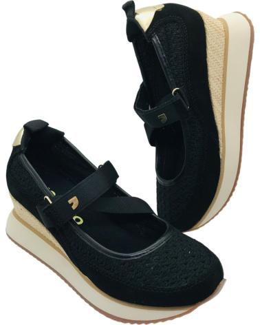 SANDALIA DEPORTIVA CERRADA GIOSEPPO LIPA 78728 MUJER NEGRO