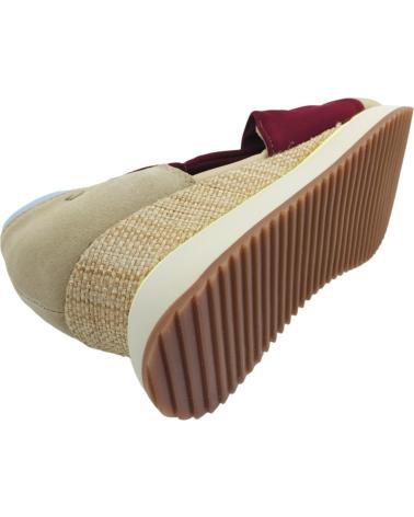 GIOSEPPO 78614 SAGAY ZAPATILLAS ABIERTAS PIEL Y REJILLA CUNA BURDEOS