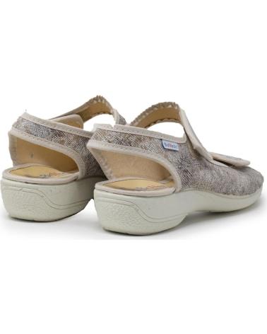 CABRERA ZAPATILLAS DE ESTAR POR CASA MUJ 5474D-24 BEIG