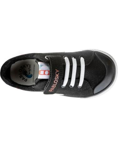 PABLOSKY ZAPATILLAS DE LONA NINO 983510 NEGRO