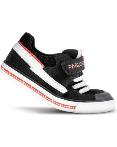 PABLOSKY ZAPATILLAS DE LONA NINO 983510 NEGRO