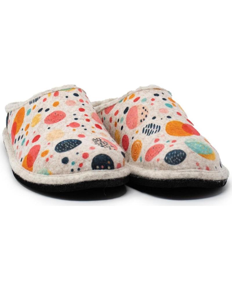 VUL-LADI CHINELA PLATILLA EXTRAIBLE CRUDO BEIG