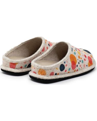 VUL-LADI CHINELA PLATILLA EXTRAIBLE CRUDO BEIG