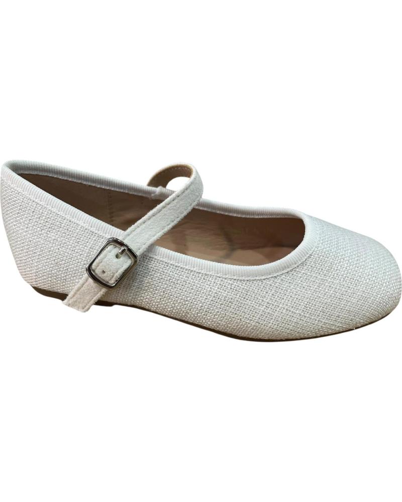 BUBBLE BOBBLE MERCEDITAS DE LINO BLANCO MODELO C1291 VARIOS COLORES