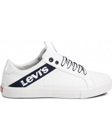 LEVIS WOODWARD L ZAPATILLAS LONA HOMBRE BLANCO