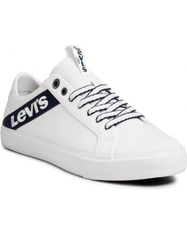 LEVIS WOODWARD L ZAPATILLAS LONA HOMBRE BLANCO