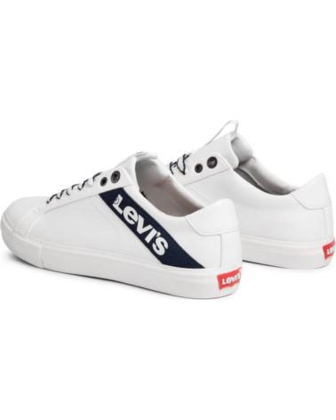 LEVIS WOODWARD L ZAPATILLAS LONA HOMBRE BLANCO