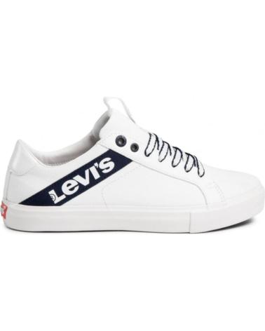 LEVIS WOODWARD L ZAPATILLAS LONA HOMBRE BLANCO