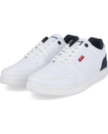 LEVIS KESTERSON ZAPATILLAS DEPORTIVAS HOMBRE BLANCO