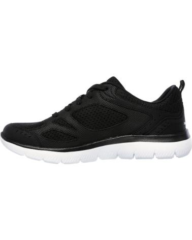 SKECHERS 12982 SUMMITS - SUITED MUJER NEGROBLANCO
