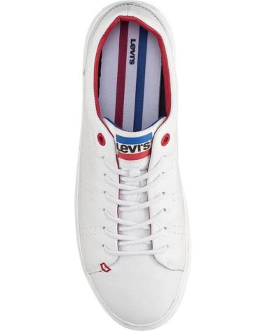 LEVIS 229439 ZAPATILLAS DEPORTIVAS HOM BLANCO