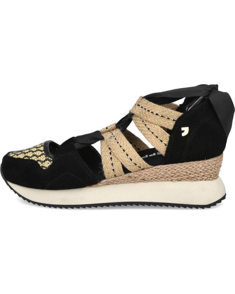 GIOSEPPO 78075 KIDIKA ZAPATILLAS DEPORTIVAS DE CINTAS MUJER NEGRO