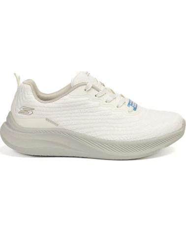 SKECHERS ZAPATILLAS BOBS SPORT MEMORY FOAM BLANCAS BLANCO