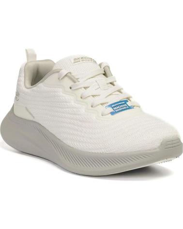 SKECHERS ZAPATILLAS BOBS SPORT MEMORY FOAM BLANCAS BLANCO
