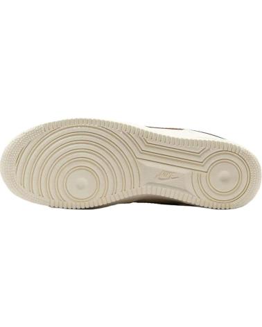 NIKE AIR FORCE 1 07 ZAPATILLA CASUAL HOMBRE BLANCO MARRÓN BLANCO