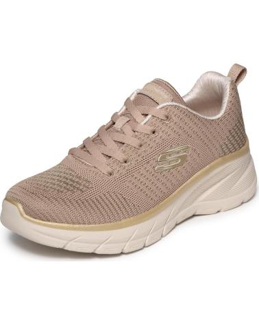 SKECHERS 150384 ZAPATILLA DEPORTIVA CASUAL MUJER TAUPE