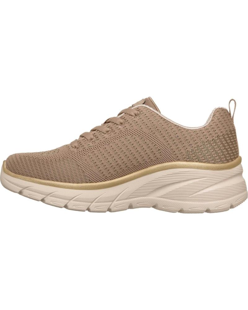 SKECHERS 150384 ZAPATILLA DEPORTIVA CASUAL MUJER TAUPE