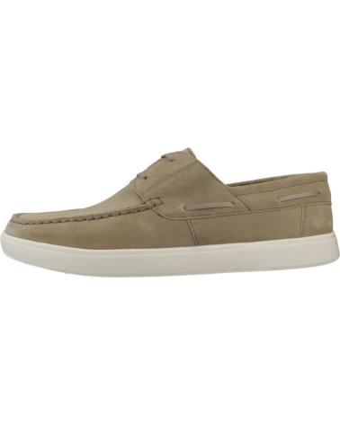 GEOX NAUTICOS HOMBRE MODELO U AVOLA B COLOR MARRON CLARO C5004