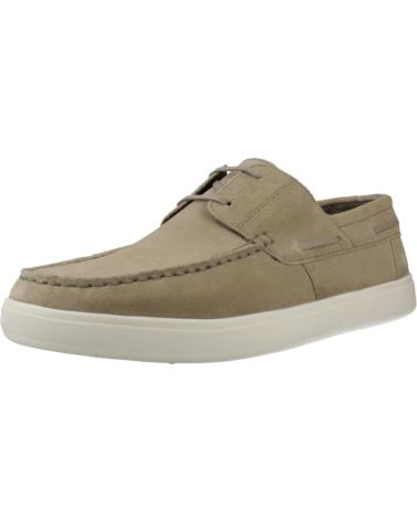 GEOX NAUTICOS HOMBRE MODELO U AVOLA B COLOR MARRON CLARO C5004