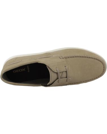 GEOX NAUTICOS HOMBRE MODELO U AVOLA B COLOR MARRON CLARO C5004