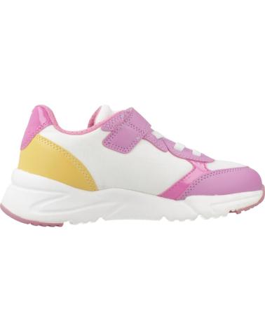 GEOX ZAPATILLAS CASUAL NIÑA J LOFTUS VELCRO ROSA C8F2V
