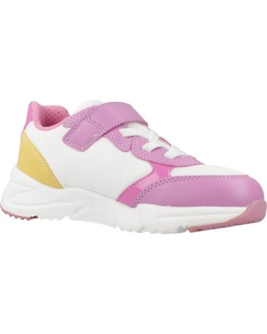 GEOX ZAPATILLAS CASUAL NIÑA J LOFTUS VELCRO ROSA C8F2V