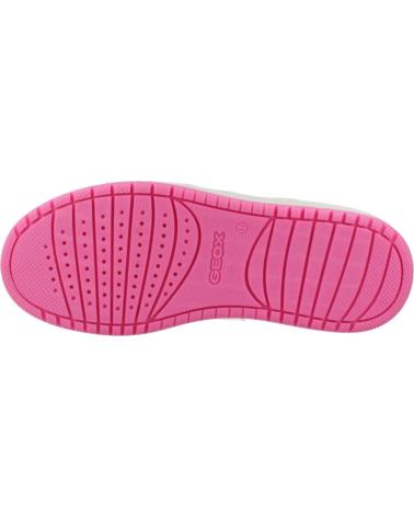 GEOX J WASHIBA GIRL ZAPATILLAS CASUAL NIÑA CIERRE VELCRO BLANCO C0404 C0404