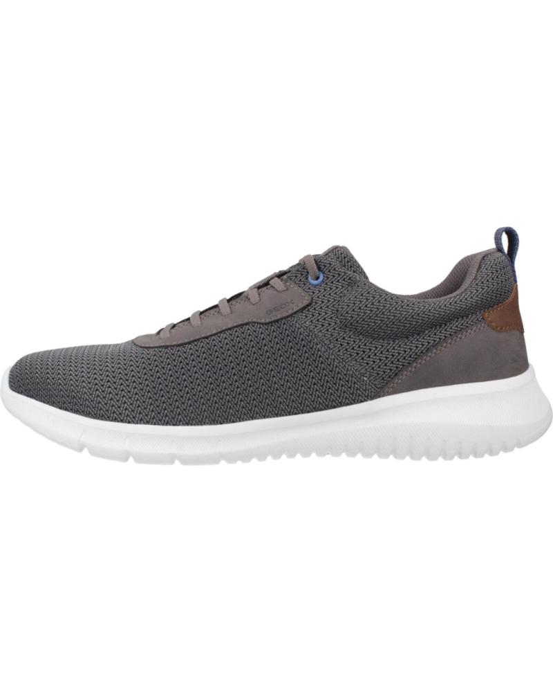GEOX ZAPATILLAS HOMBRE U MONREALE SLIP-ON GRIS C1115