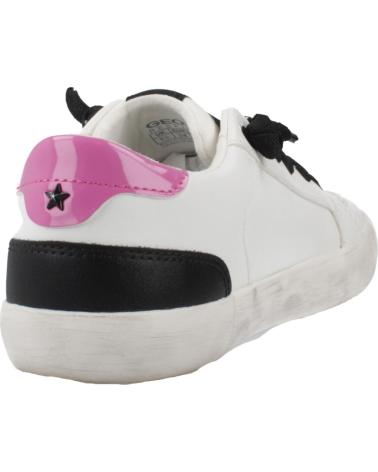 GEOX ZAPATILLAS J GISLI GIRL C0563 NIÑA BLANCO C0563