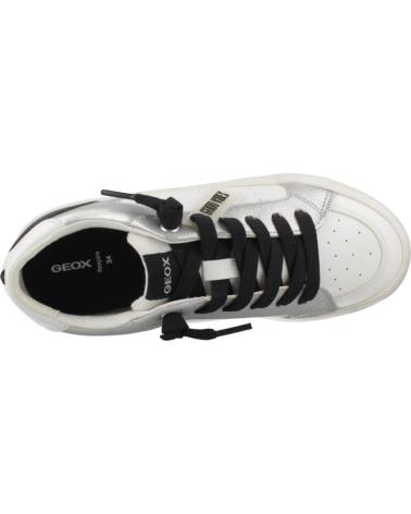 ZAPATILLAS GEOX J GISLI GIRL NIÑA BLANCO C0007 C0007