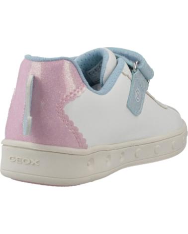 ZAPATILLAS GEOX J SKYLIN GIRL NIÑA BLANCO C0406 C0406