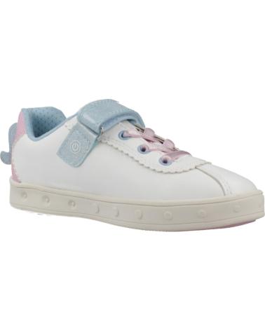 ZAPATILLAS GEOX J SKYLIN GIRL NIÑA BLANCO C0406 C0406