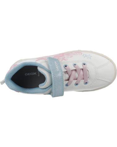 ZAPATILLAS GEOX J SKYLIN GIRL NIÑA BLANCO C0406 C0406